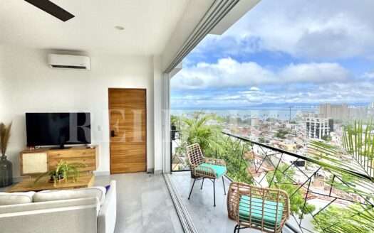 VENTA DEPARTAMENTO CON VISTA A LA BAHIA EN PUERTO VALLARTA JALISCO