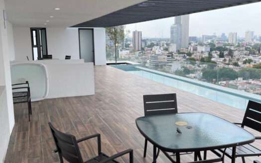 DEPARTAMENTO AMUEBLADO EN RENTA LADRON DE GUEVARA GUADALAJARA